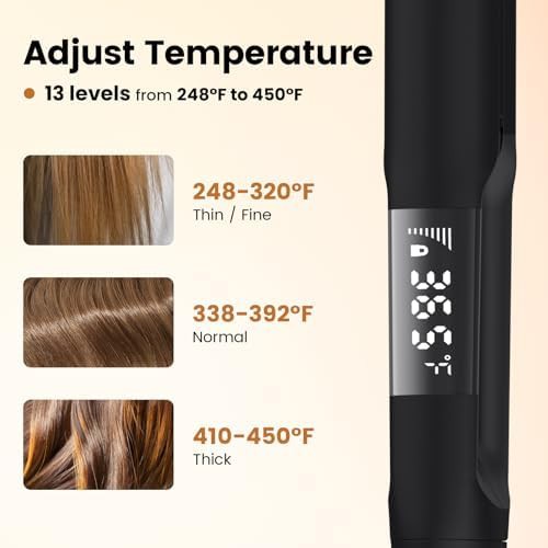 Digital display two in one flat iron — photo 4