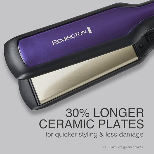 Wide plate anti static hair straightener — photo 4