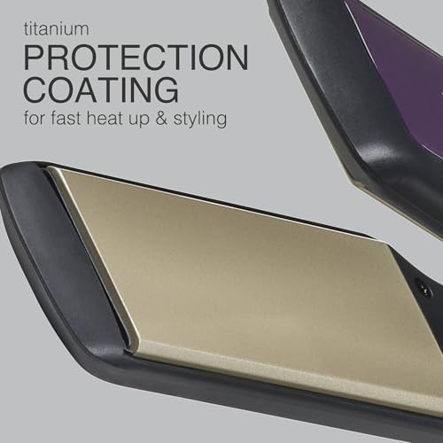 Wide plate anti static hair straightener — photo 5