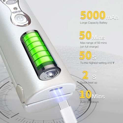 Long Range Cordless Titanium Flat Iron — photo 4