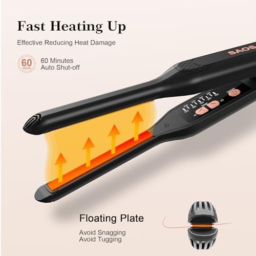 Rose gold ultra thin hair straightener — photo 5