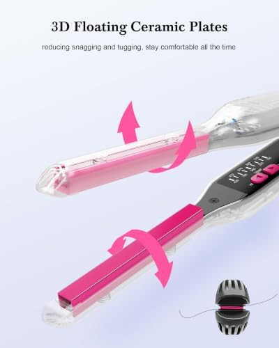 Pencil thin mini flat iron for edges — photo 5