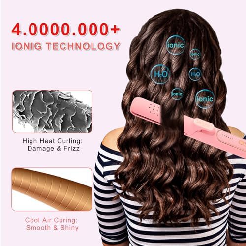 Titanium airflow styler and curling wand — photo 4