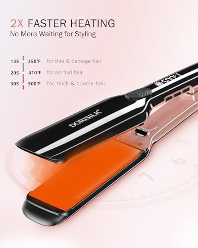 Wide Plate Plasma Hair Straightener — photo 3
