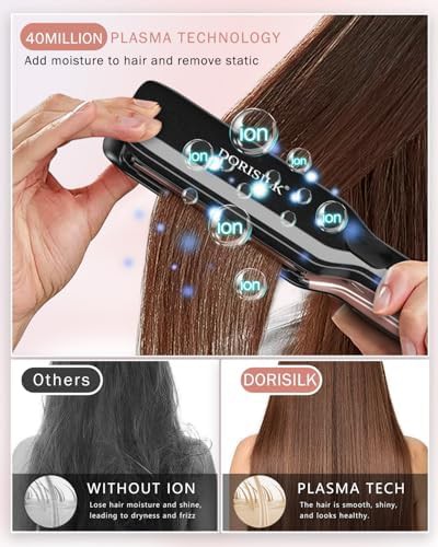 Wide Plate Plasma Hair Straightener — photo 5