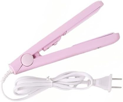 Pink tourmaline ceramic mini flat iron