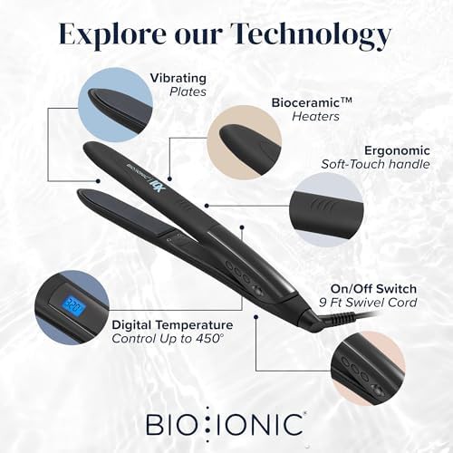 Bio Ionic 10X styling iron in amethyst — photo 3