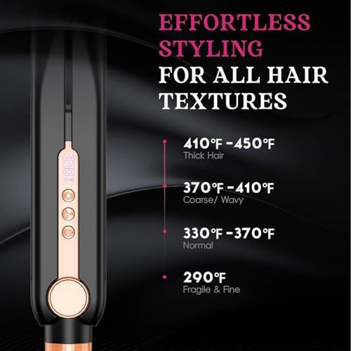 Titanium airflow styler and curling wand — photo 5