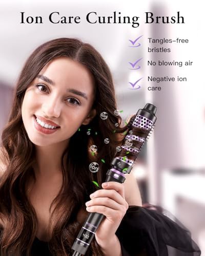 Ceramic curling wand and flat iron set — photo 5
