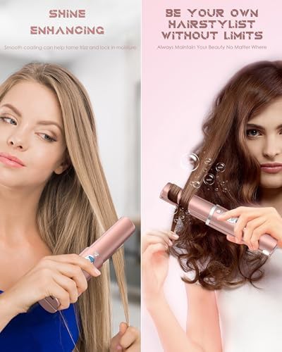 Cordless mini flat iron for bangs — photo 4