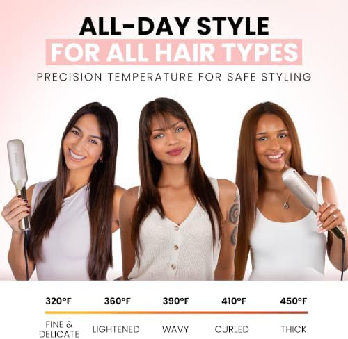 Wide plate titanium iron with infrared heat — photo 5