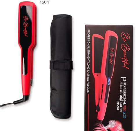 Titanium ceramic floating plate flat iron — photo 5