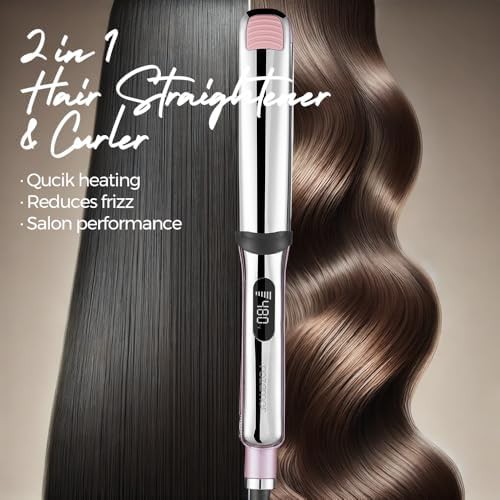 Professional titanium flat iron with ionic technology — photo 5