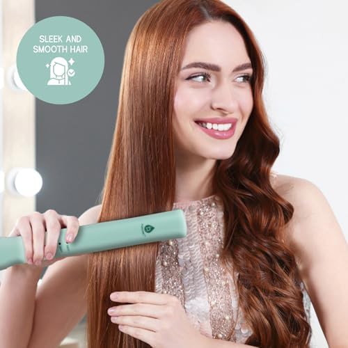 Cordless ceramic rechargeable flat iron — photo 4