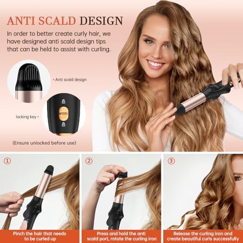 Cordless rechargeable mini flat iron and curler — photo 5
