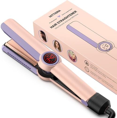 Ceramic ionic travel flat iron