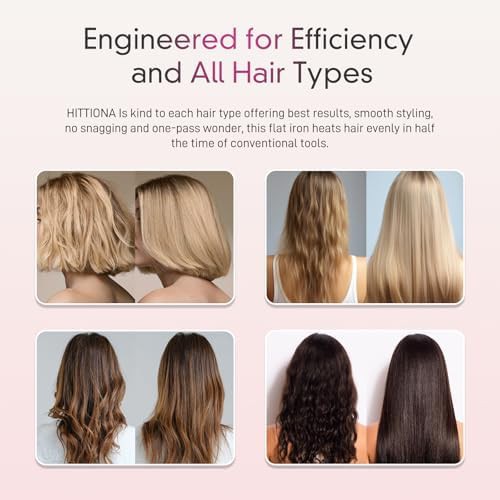 Ionic flat iron with detachable comb — photo 5