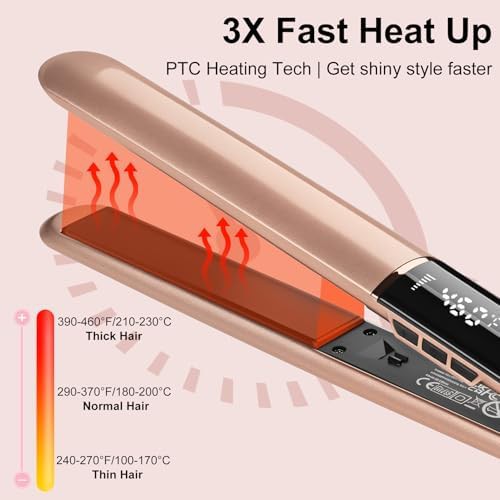 One inch professional sleek hair iron — photo 3