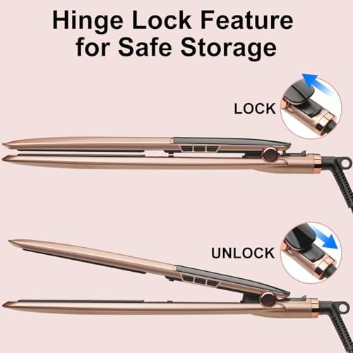 One inch professional sleek hair iron — photo 4