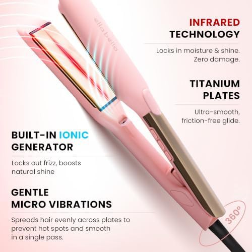 Large titanium infrared hair styling tool — photo 4