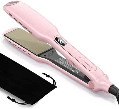 Wide vent sesh wet to dry straightener
