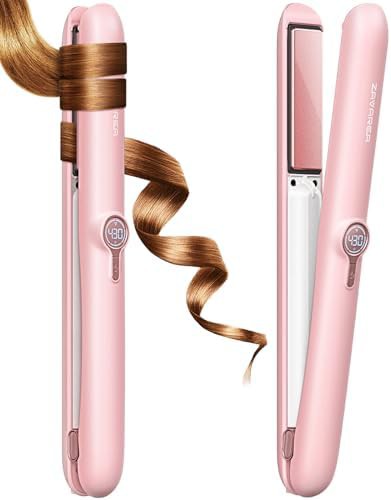 Cordless ceramic straightener with case