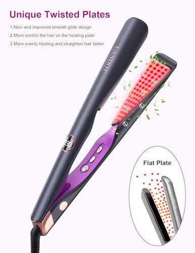 Ceramic ionic twist flat iron — photo 3