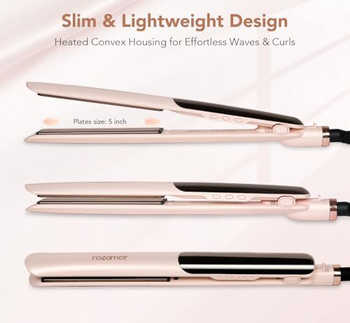 Slim one inch titanium flat iron — photo 5