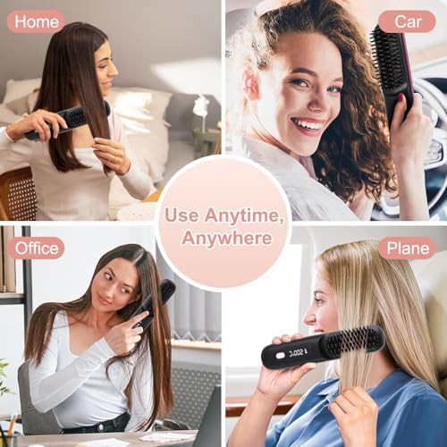 Cordless ionic brush for thick hair — photo 5