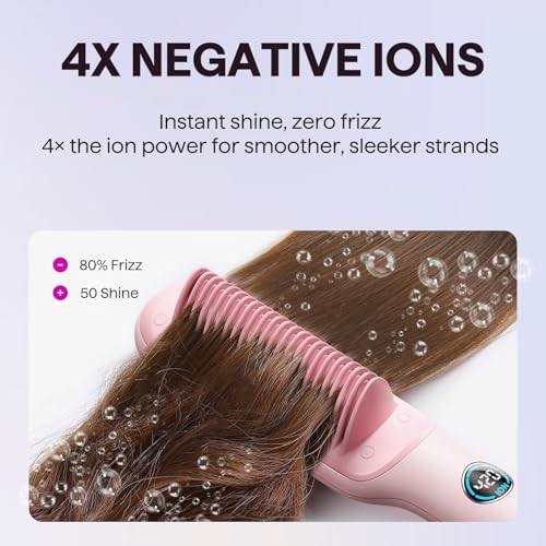 Sleek sweep ionic brush for travel — photo 5