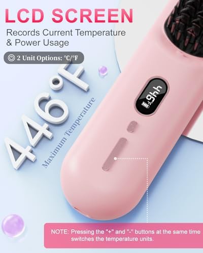 Sunwhisper cordless anion straightening brush — photo 4