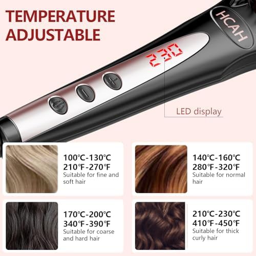 Anti scald ceramic straightening brush for travel — photo 5