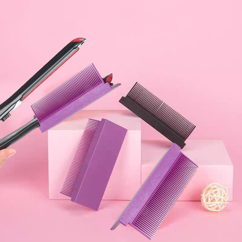 Dladhict purple removable flat iron comb — photo 5