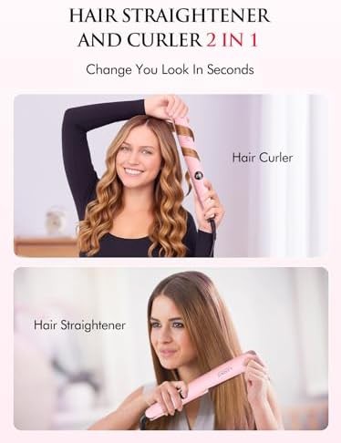 Twist curling flat iron with dual voltage — photo 4