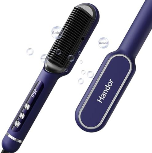 Pro ionic brush with travel bag
