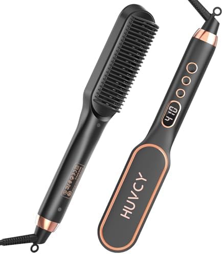 Ceramic electric straightening comb for women
