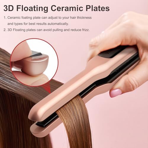 Portable Thin Flat Iron for Short Hair — photo 3