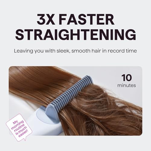 Pro steam hair straightening brush — photo 5