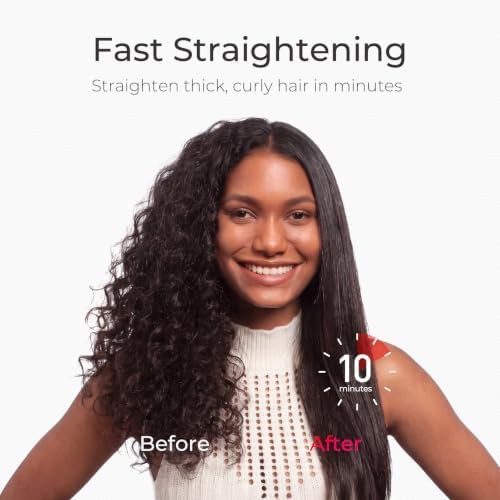 Mini ionic hair straightening brush — photo 5