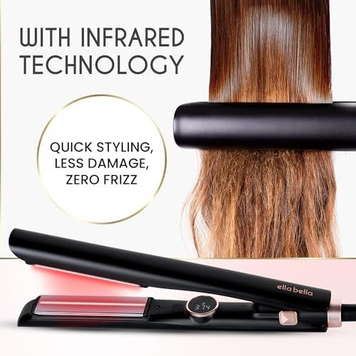 Slimline infrared curling and straightening iron — photo 4