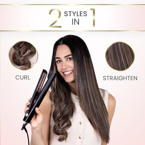 Slimline infrared curling and straightening iron — photo 5