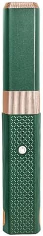 Green cordless ceramic flat iron and curler
