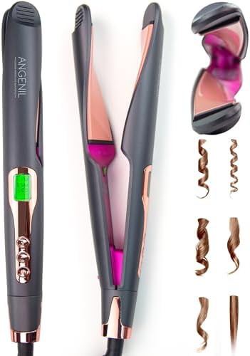 Ceramic twist one inch flat iron