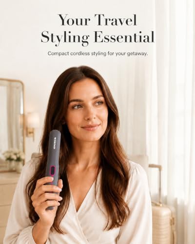 Grey cordless mini travel iron — photo 4