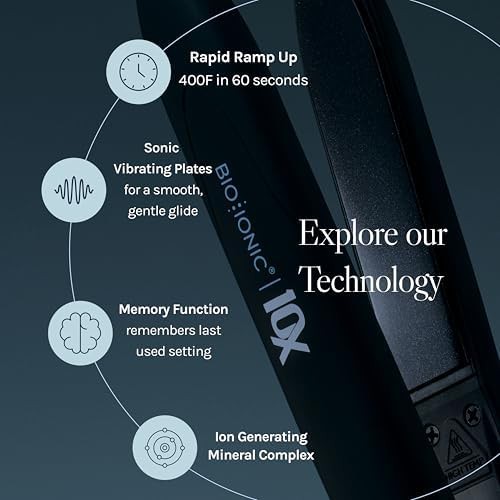 Bio Ionic sonic vibrating styling iron — photo 3