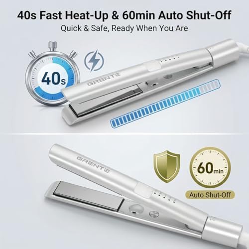 White titanium two in one flat iron — photo 4