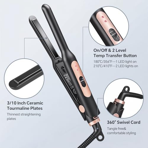 Mini Pencil Flat Iron for Short Hair — photo 5