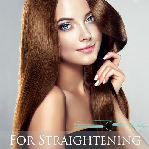 Wide ceramic flat iron for thick hair — photo 4