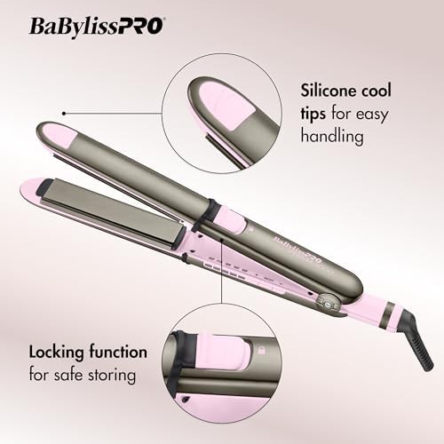 BaBylissPRO Nano Titanium Prima3000 stainless steel iron — photo 3