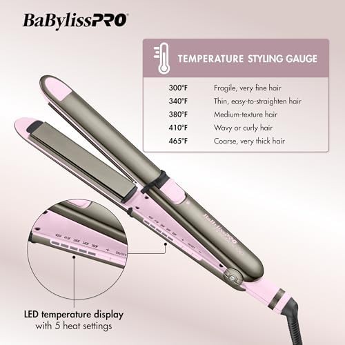 BaBylissPRO Nano Titanium Prima3000 stainless steel iron — photo 4